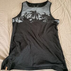 Women's Ten Tree tank top with split back design